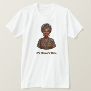 Camiseta É a Vez da Mamã - Copa do Mundo da África 2026 Org