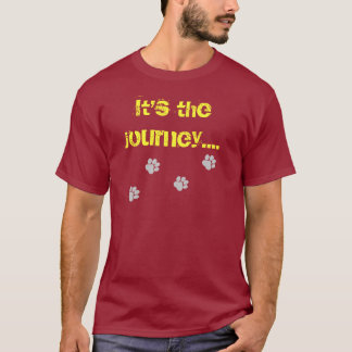 Camiseta É a viagem… não o destino