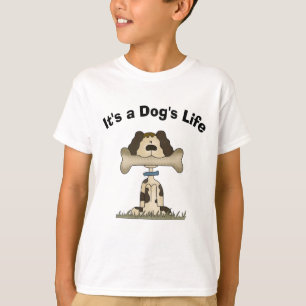 Camiseta É a vida de um cão