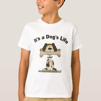 Camiseta É a vida de um cão