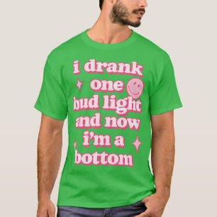 Camiseta E agora estou no fundo