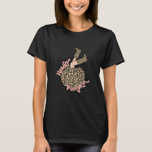 Camiseta E aí Abóbora Leopardo Rodeio Vaqueiras Botas Outon
