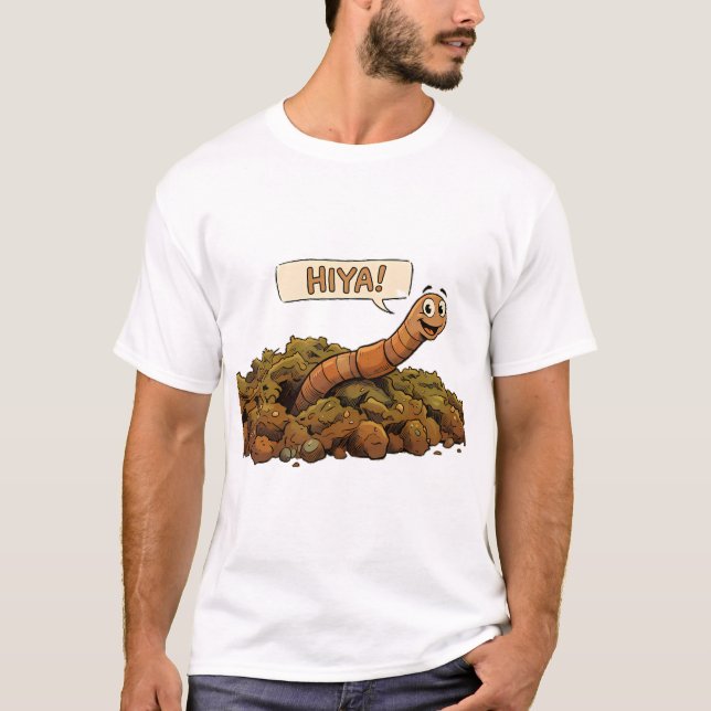 Camiseta "E aí!" Lá de Baixo (Frente)