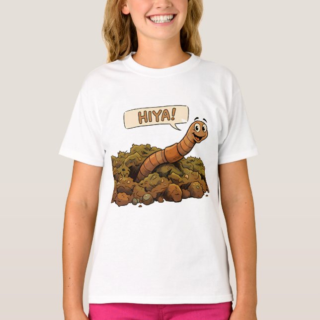Camiseta "E aí!" Lá debaixo (Frente)