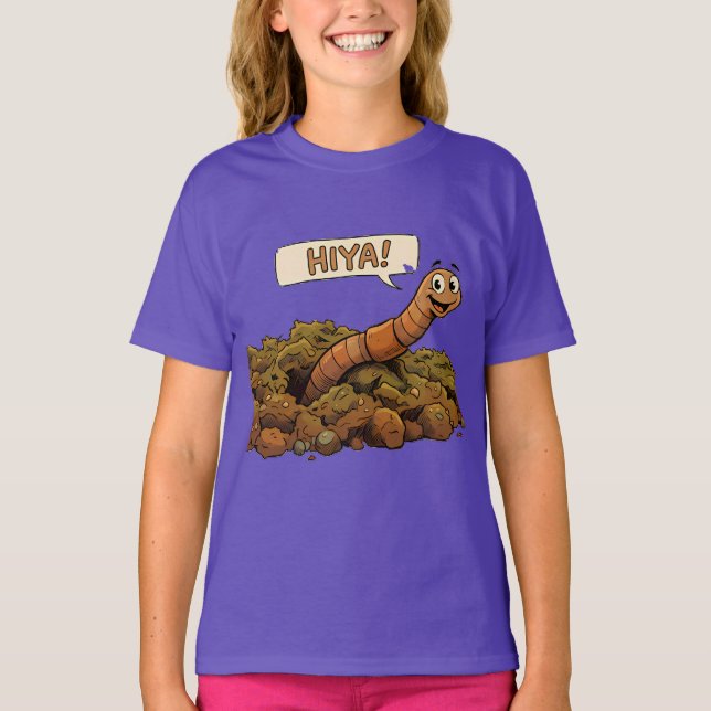Camiseta "E aí!" Lá debaixo (Frente)