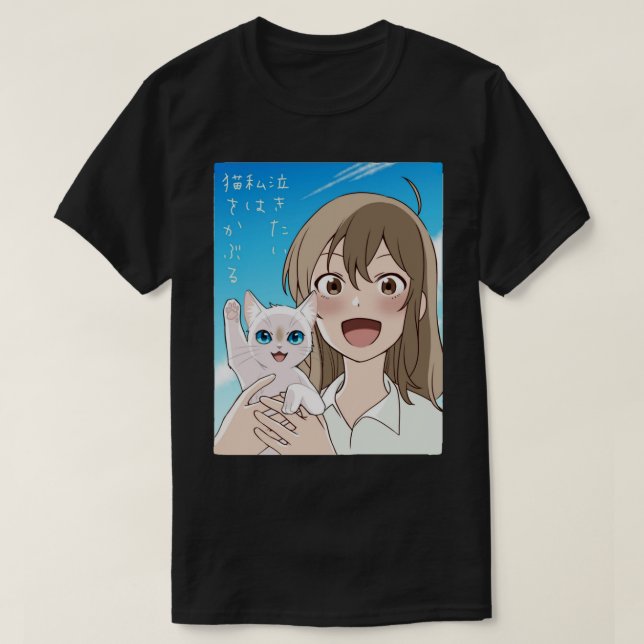 Camiseta E:\AnhgocUpZZ\A sussurra Happy Sasaki & Taro (Frente do Design)