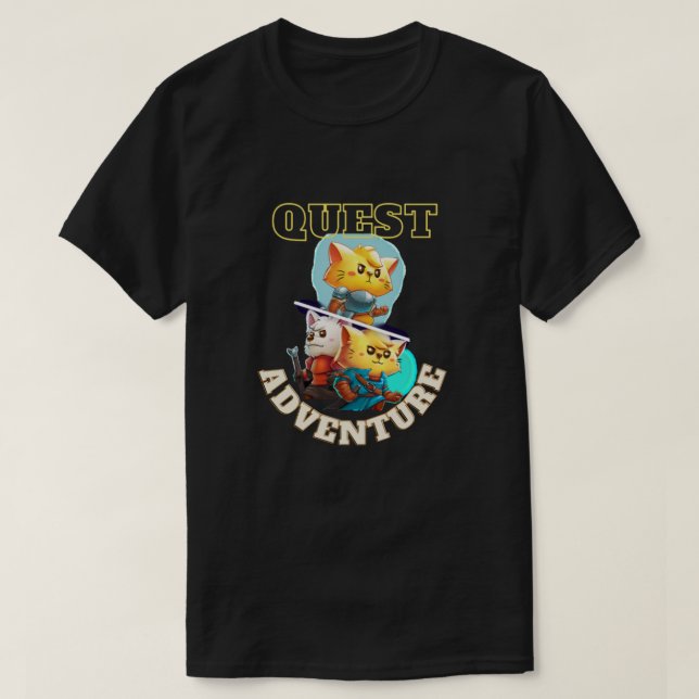 Camiseta E:\AnhgocUpZZ\Cat Quest .png (Frente do Design)