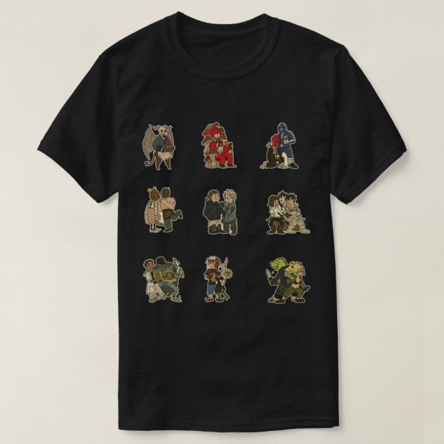 Camiseta E:\AnhgocUpZZ\Dorohedoro Kaiman .png (Frente do Design)