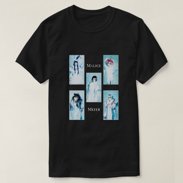 Camiseta E:\AnhgocUpZZ\MALICE MIZER - Le ciel (Vis Japonês (Frente do Design)