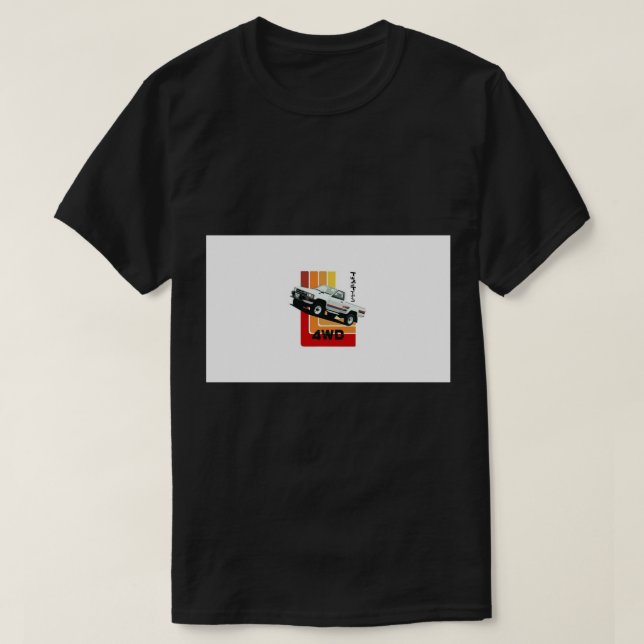 Camiseta E:\AnhgocUpZZ\Retro Toyota Hilux .png (Frente do Design)