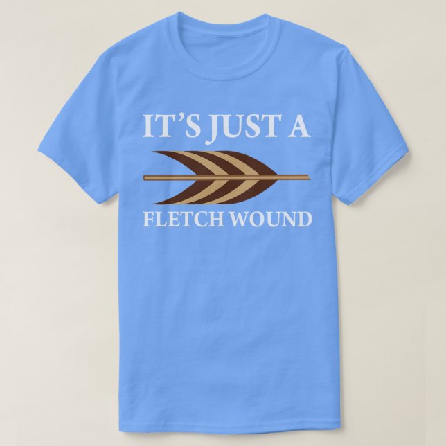 Camiseta É Apenas Um Arco De Ferro Fletal (Frente do Design)