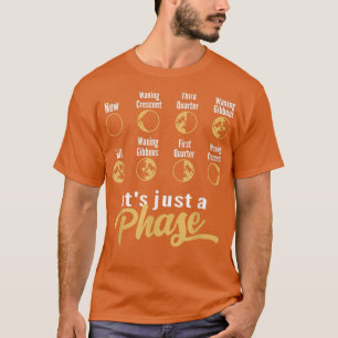 Camiseta É Apenas Um Astronome Da Ciência Espacial Da Fase