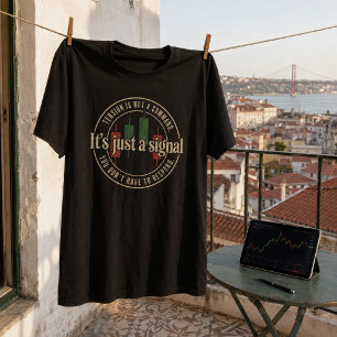 Camiseta É Apenas um Design de Psicologia de Negociação de