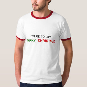 CAMISETA É APROVADO DIZER O FELIZ NATAL