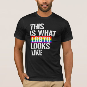 Camiseta É assim que a LGBTQ se parece