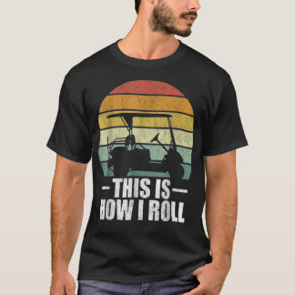 Camiseta É assim que eu divirto golfos do humor