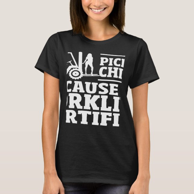 Camiseta É Assim Que Eu Escolho Pintinhos Com Elevação Cert (Frente)
