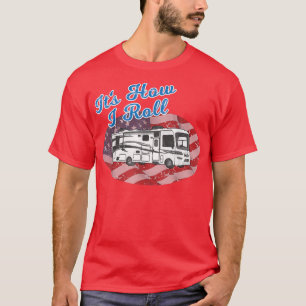 Camiseta É assim que eu faço o acampamento RV Fla