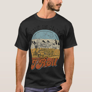Camiseta É assim que eu faço o engenheiro de trem Vintage