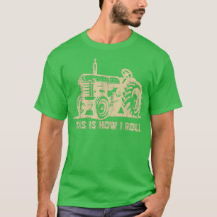 Camiseta É assim que eu faço o Trator Farmer