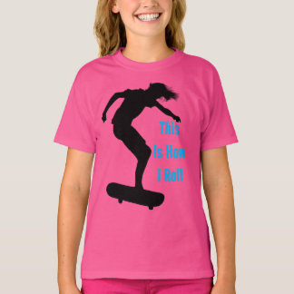 Camiseta É assim que eu faço, Skateboarders