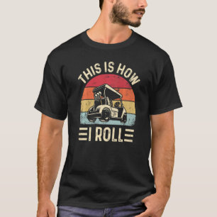 Camiseta É assim que eu giro Golf Carrinhos 6