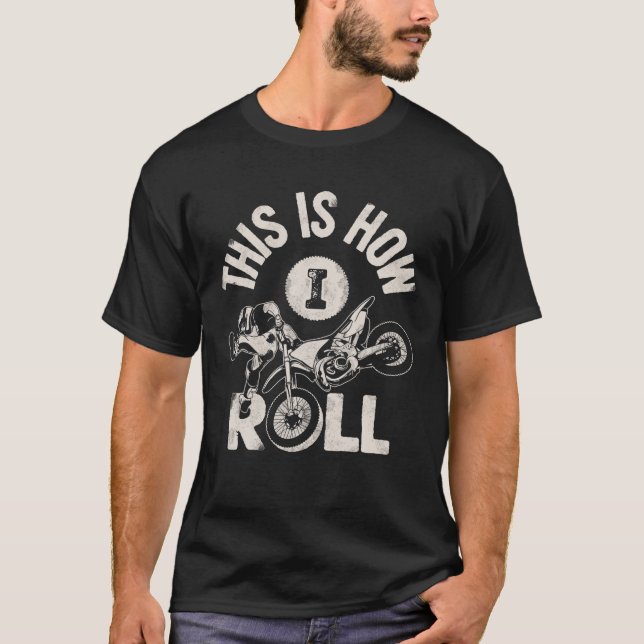 Camiseta É Assim Que Eu Rolo A Camada De Sujeira De Bicicle (Frente)