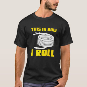 Camiseta É Assim Que Eu Rolo Bombeiro Voluntário