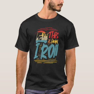 Camiseta É Assim Que Eu Rolo Carrinho de Golfe do Golfista
