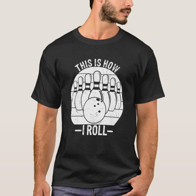 Camiseta É Assim Que Eu Rolo O Helicóptero Heli Sky Voando  (Frente)