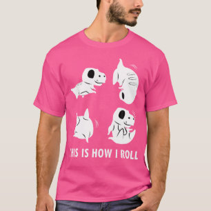 Camiseta É Assim Que Eu Rolo Roupas Somersaults Crianças Pr