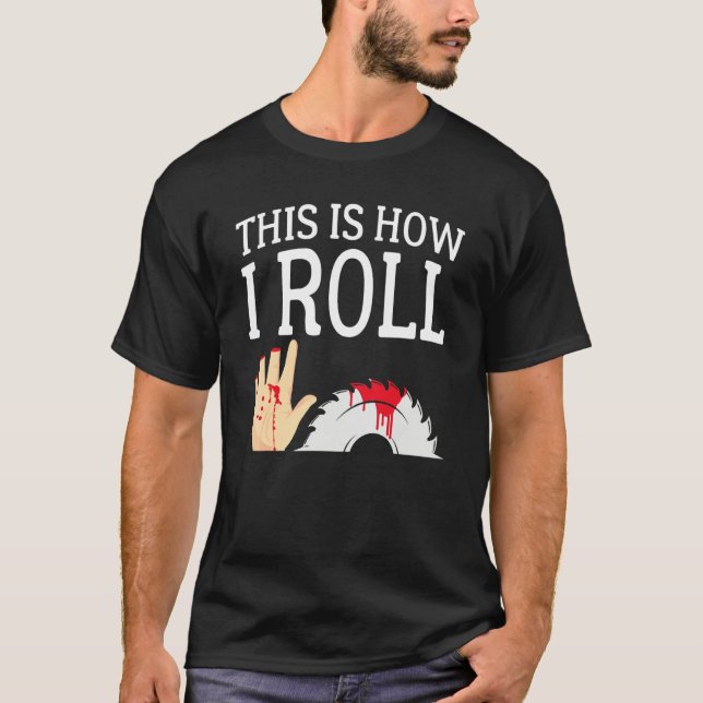 Camiseta É Assim Que Eu Sou  Carpintaria Marceneiro Carpint (Frente)