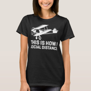 Camiseta É Assim Que Eu Sou O Piloto De Avião A Distância S
