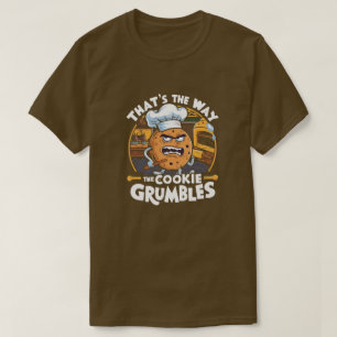Camiseta É assim que o biscoito grita