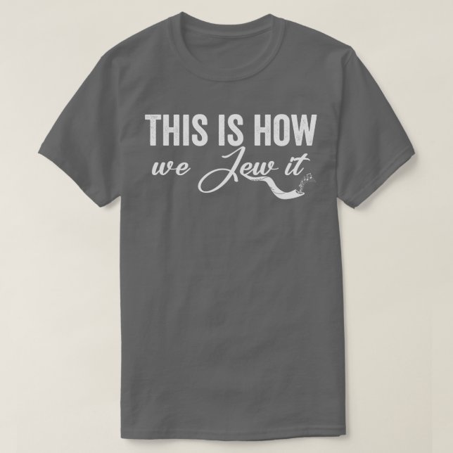 Camiseta É assim que o jubilamos 2 (Frente do Design)