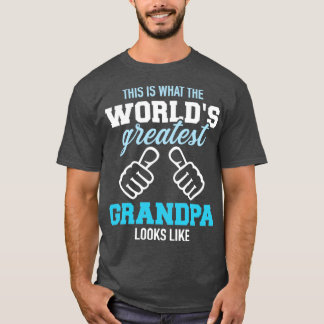 Camiseta É assim que o maior avô do mundo se parece