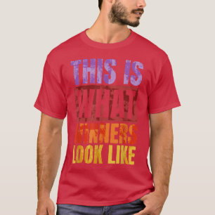 Camiseta É Assim Que Os Vencedores Se Parecem, Trabalhando 