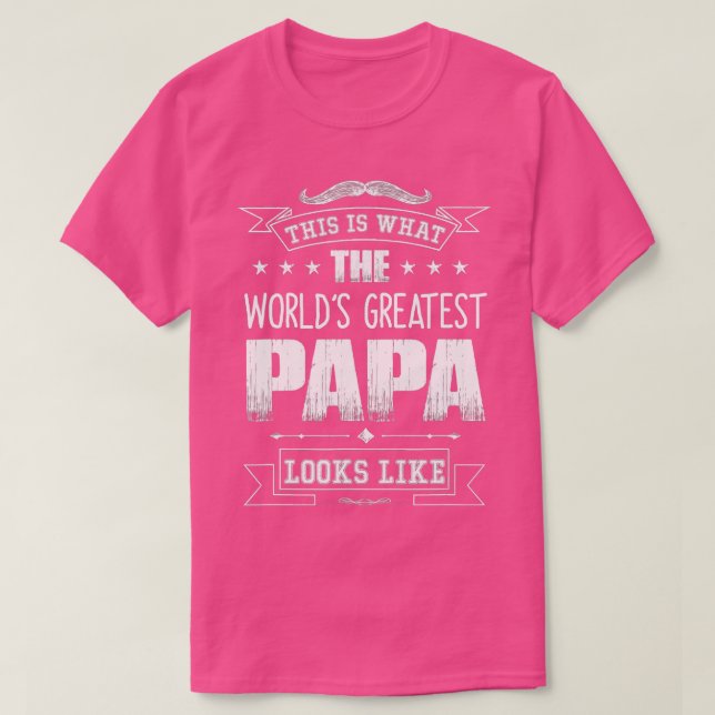 CAMISETA É ASSIM QUE SE PARECE O MAIOR PAPA DO MUNDO (Frente do Design)