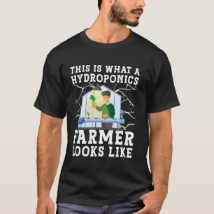 Camiseta É assim que um agricultor hidropônico se parece