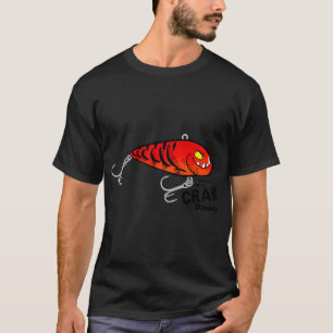Camiseta É assim que um bom pescador pode olhar para o pres
