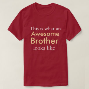 Camiseta É assim que um Irmão Incrível se Parece
