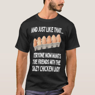 Camiseta E assim todos querem ser amigos da Ch