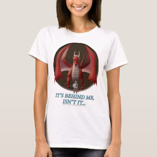 Camiseta É atrás de mim