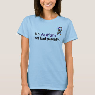 Camiseta É autismo, parentalidade nao má