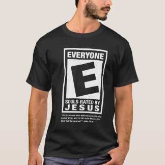 Camiseta e avaliado para o T dos homens