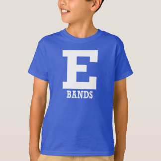 Camiseta E-Banda Kids Blue Short Sleeve