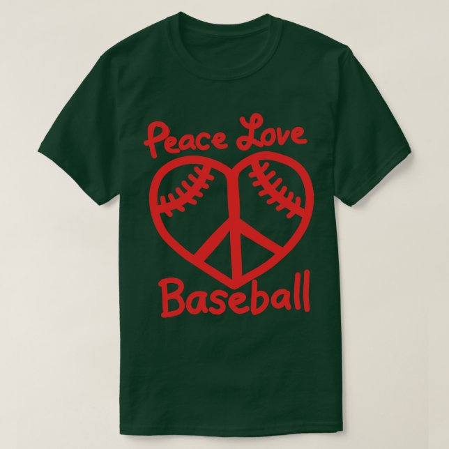 Camiseta e baseball Cute Baseball Lover Original (Frente do Design)