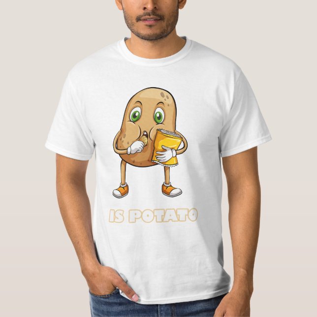 Camiseta é batata (Frente)