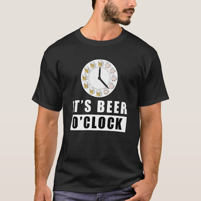 Camiseta É Beer O'clock (Frente)