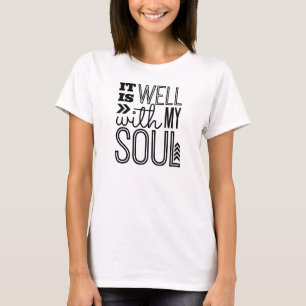 Camiseta É bem com minha alma